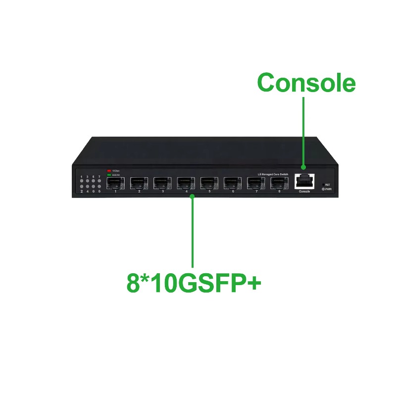 สวิตช์เครือข่ายแบบมีการจัดการร - Sfp+ 10G Managed Switch 8 Port บทวิจารณ์และราคา