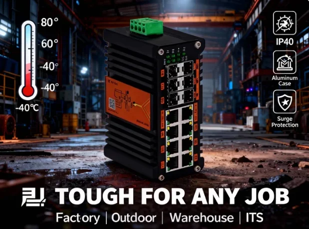 สวิตช์ PoE แบบมีการจัดการระดับ - Managed Gigabit Poe Switch 8 Port 802.3At บทวิจารณ์และราคา